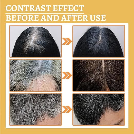 Natural GandoDerma Anti Greying Hair Darkening Serum for your Hair Care Nutrient Natural Darkening