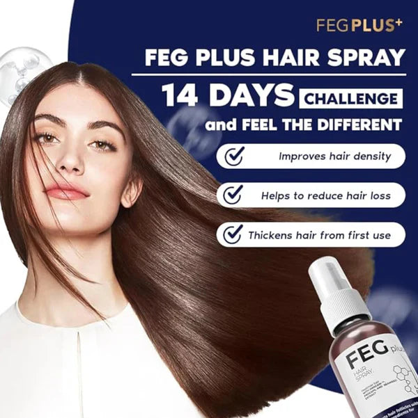 3 FEG Plus Hair Spray